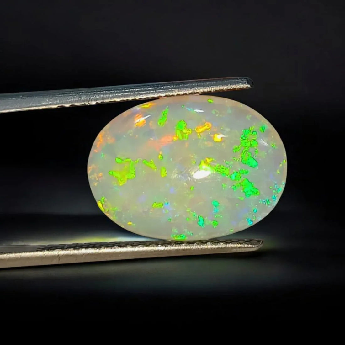 3.99 Ct Untreated Natural Australian Double Fire Opal Premium AAAAA - Venus Gems