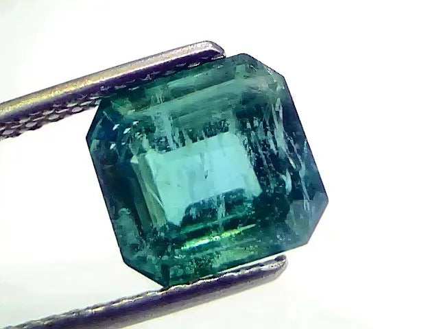 4.01 Ct GII Certified Untreated Natural Zambian Emerald Gemstone AAA