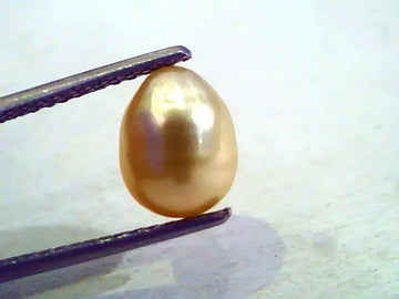 4.01 Ct Certified Natural Venunjula Real Pearl/Real Moti