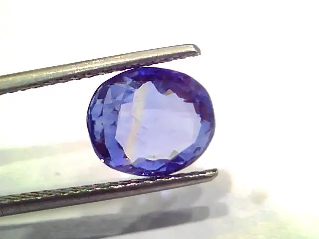 4.02 Ct IGI Certified Unheated Untreated Natural Ceylon Blue Sapphire AAA