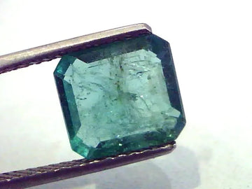 4.02 Ct Untreated Unheated Natural Zambian Emerald Gemstone
