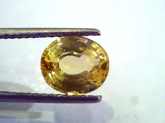 4.05 7.25 Ratti Ct Unheated Untreated Natural Ceylon Yellow Pukhraj