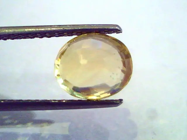 4.05 7.25 Ratti Ct Unheated Untreated Natural Ceylon Yellow Pukhraj