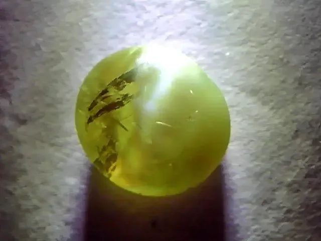 4.03 Ct Untreated Natural Alexandrite Chrysoberyl Cats Eye *RARE* - Venus Gems