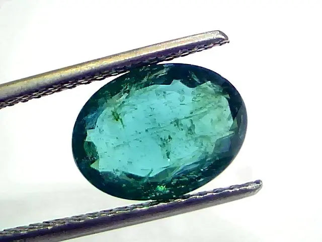 4.03 Ct IGI Certified Untreated Natural Zambian Emerald Gemstone