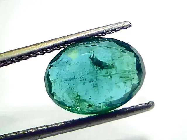 4.03 Ct IGI Certified Untreated Natural Zambian Emerald Gemstone