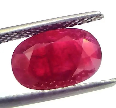 4.03 Ct IGI Certified Unheated Untreated Natural Mozambique Ruby AA
