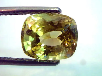 4.03 Ct Unheated Untreated Natural Ceylon Yellow Sapphire AAA