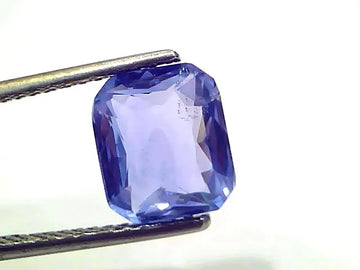 4.04 Ct IGI Certified Unheated Untreated Natural Ceylon Blue Sapphire AAA