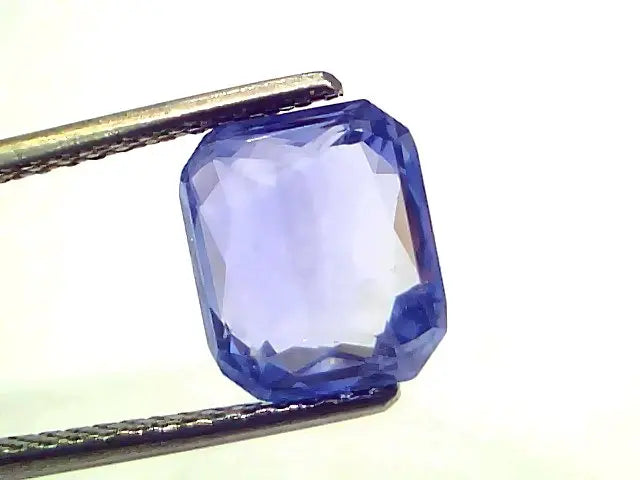 4.04 Ct IGI Certified Unheated Untreated Natural Ceylon Blue Sapphire AAA