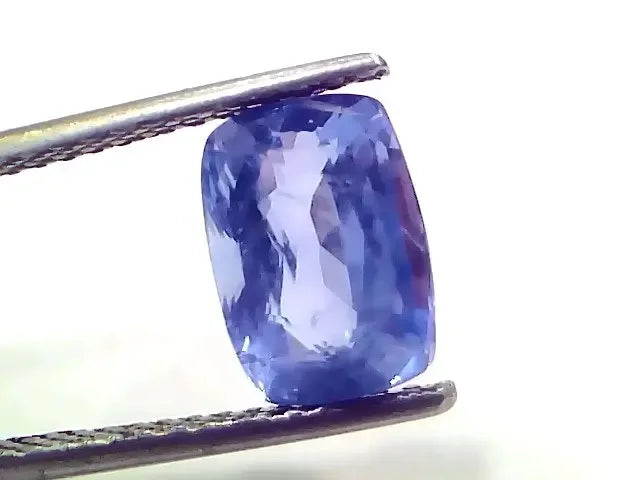 4.04 Ct IGI Certified Unheated Untreated Natural Ceylon Blue Sapphire - Venus Gems