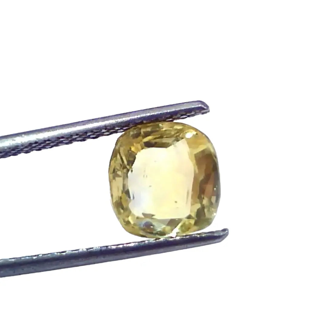 4.04 Ct GII Certified Unheated Untreated Natural Ceylon Yellow Sapphire
