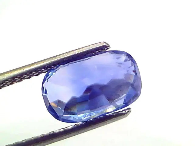 4.05 Ct IGI Certified Unheated Untreated Natural Ceylon Blue Sapphire AAA