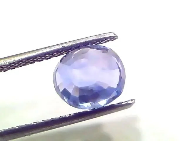 4.06 Ct IGI Certified Unheated Untreated Natural Ceylon Blue Sapphire - Venus Gems