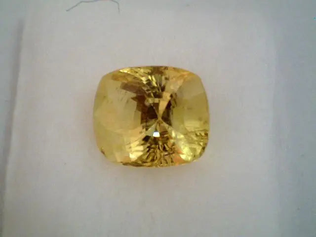 4.05 Ct Unheated Untreated Ceylon Natural Yellow Sapphire A+++++
