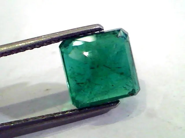 4.06 Ct Untreated Top Colour Premium Natural Zambian Emerald AAA