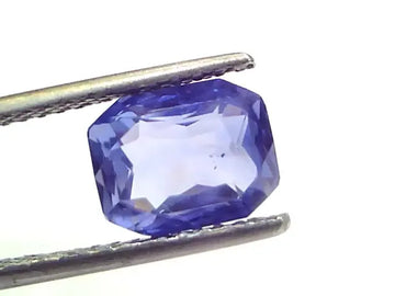 4.06 Ct GII Certified Unheated Untreated Natural Ceylon Blue Sapphire - Venus Gems