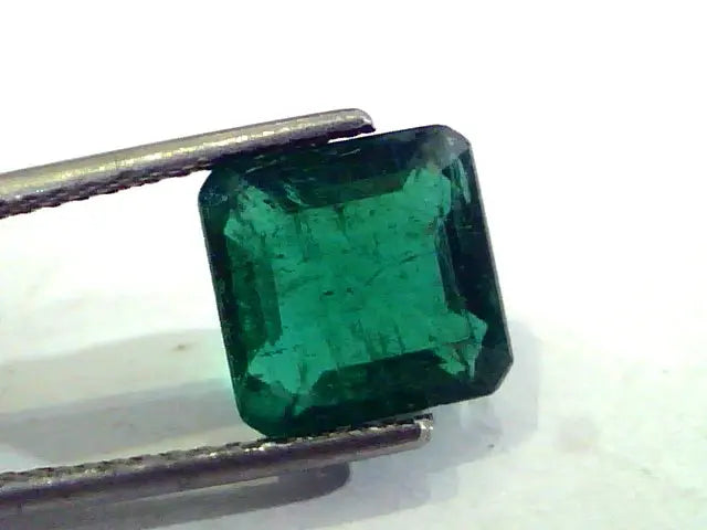4.06 Ct Untreated Top Colour Premium Natural Zambian Emerald AAA