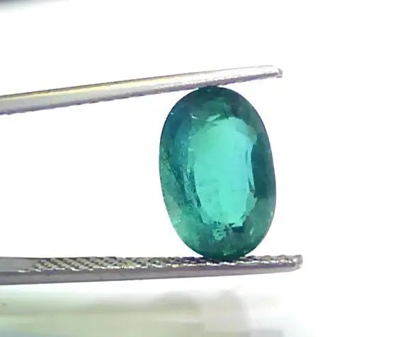 4.06 Ct Untreated Natural Zambian Emerald Gemstone Panna Gems AAAAA