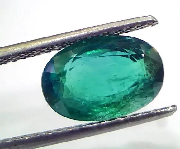 4.06 Ct Untreated Natural Zambian Emerald Gemstone Panna Gems AAAAA