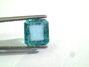 4.10 Ct Untreated Natural Zambian Emerald Gemstone Panna AAA