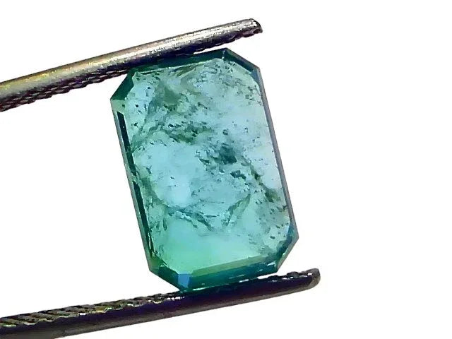 4.06 Ct GII Certified Untreated Natural Zambian Emerald Panna Gems - Venus Gems