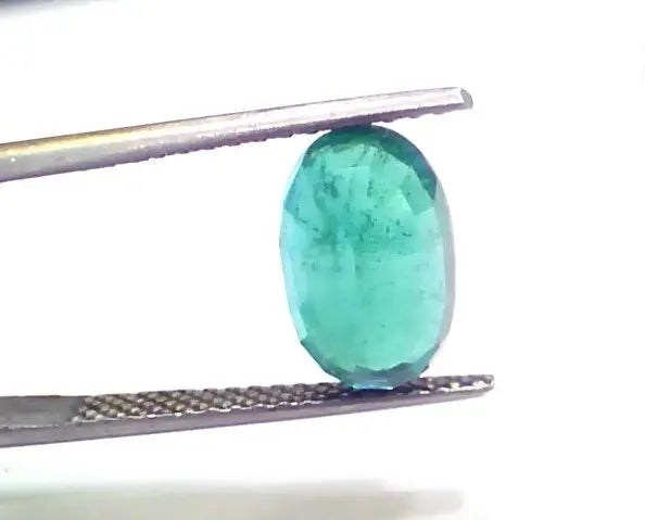 4.06 Ct Untreated Natural Zambian Emerald Gemstone Panna Gems AAAAA