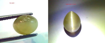 4.07 Ct Untreated Natural Chrysoberyl Cats Eye,Lehsunia Gemstone