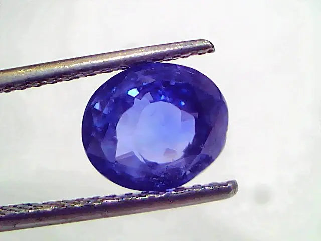 4.07 Ct IGI Certified Unheated Untreated Natural Ceylon Blue Sapphire AA