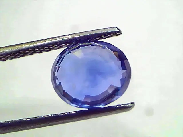 4.07 Ct IGI Certified Unheated Untreated Natural Ceylon Blue Sapphire AA