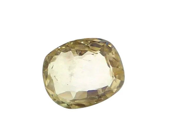 4.07 Ct IGI Certified Unheated Untreated Natural Ceylon Yellow Sapphire - Venus Gems
