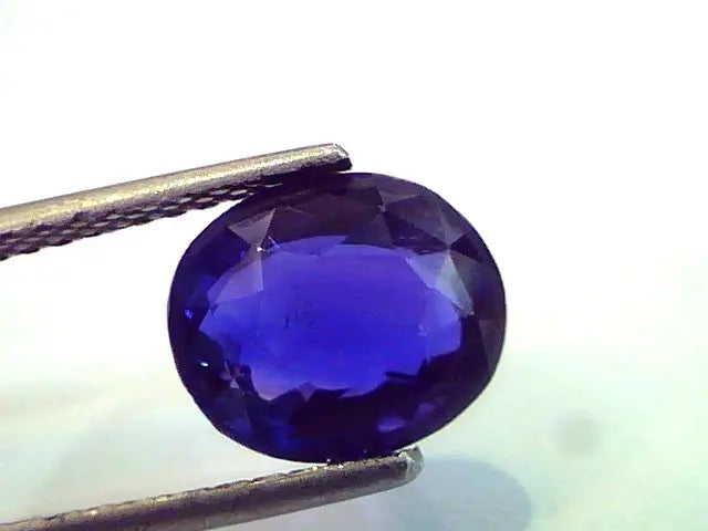 4.07 Ct Royal Blue Unheated Natural KASHMIR Blue Sapphire **RARE IGI Certified AAAAA**