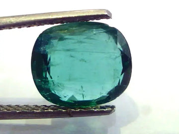 4.08 Ct Untreated Unheated Natural Zambian Emerald Gemstone AAA