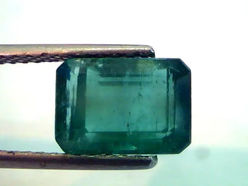 4.08 Ct Untreated Zambian Natural Green Emerald Gemstone,Panna