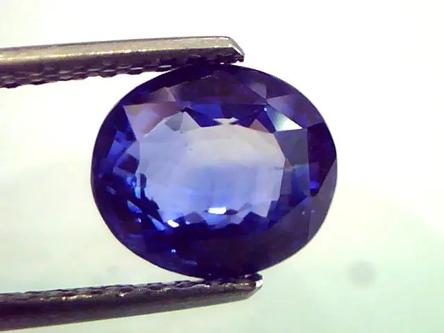4.09 Ct Top Colour IGI Certified Natural Ceylon Blue Sapphire AA