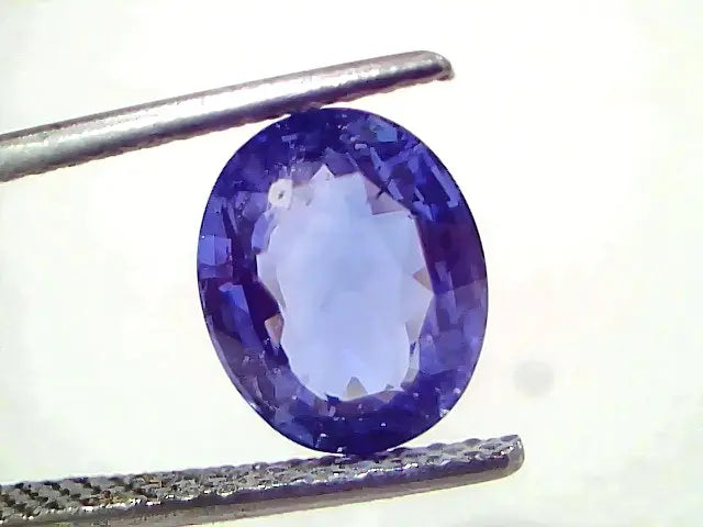 4.09 Ct IGI Certified Unheated Untreated Natural Ceylon Blue Sapphire AAAA