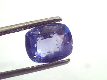 4.09 Ct Unheated Untreated Natural Ceylon Blue Sapphire Neelam Gems