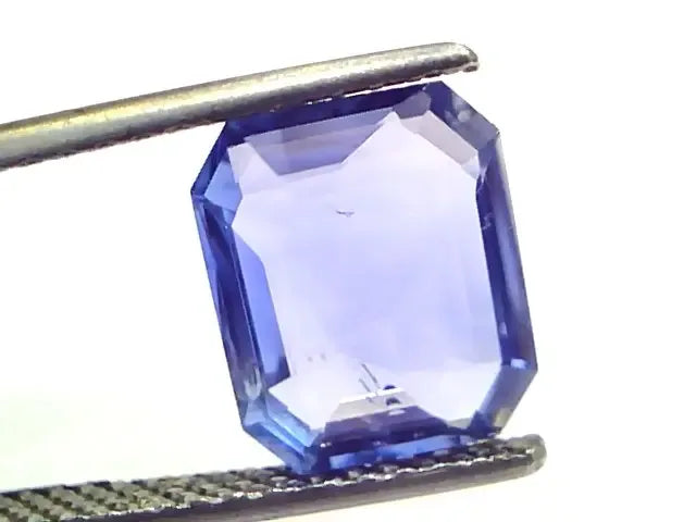 4.10 Ct GII Certified Unheated Untreated Natural Ceylon Blue Sapphire - Venus Gems