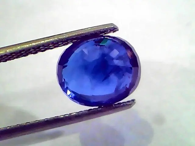 4.08 Ct Untreated Natural Deep Blue Ceylon Sapphire Neelam