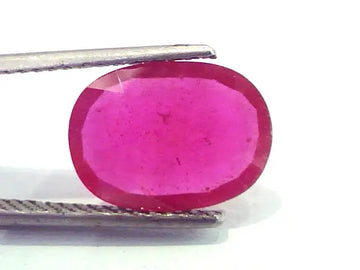 4.10 Ct Natural Ruby Gemstone for Sun Manek (Heated)