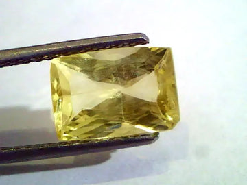 4.16 Ct Unheated Untreated Natural Ceylon Yellow Sapphire Pukhraj