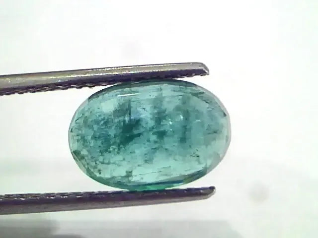 4.12 Ct Untreated Natural Zambian Emerald Gemstone Panna Gems - Venus Gems