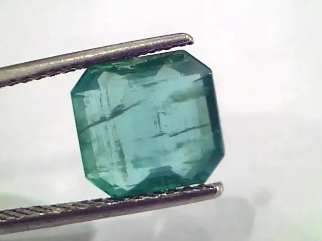 4.13 Ct Untreated Natural Zambian Emerald Gemstone Panna AAA - Venus Gems