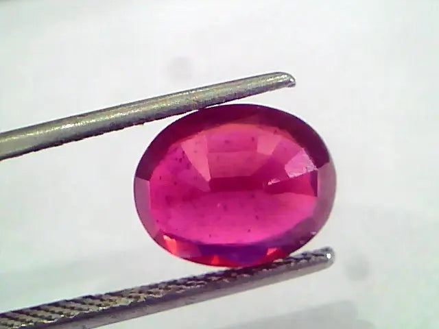 4.13 Ct Natural Ruby Gemstone Manek Gem for Sun (Heated)