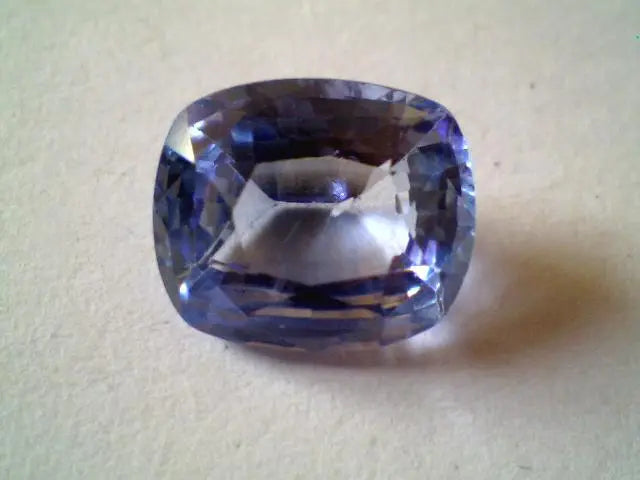4.15 Ct Unheated Untreated Natural Ceylon Blue Sapphire*Rare cut