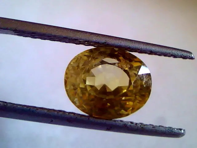 4.15 Ct top Grade Untreated Natural Ceylon Yellow Sapphire A++++
