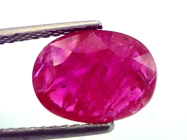 4.16 Ct Untreated Natural New Burma Blood Red Ruby No Treatment