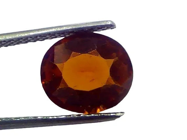 4.19 Ct Untreated Natural Ceylon Gomedh/Hessonite Gemstone For Rahu - Venus Gems