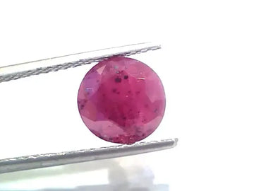 4.16 Ct Certified Unheated Untreated Natural New Burma Ruby - Venus Gems