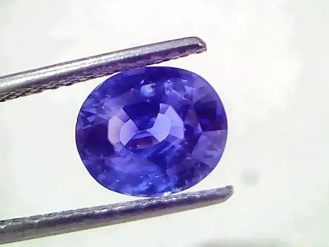 4.17 Ct IGI Certified Unheated Untreated Natural Ceylon Blue Sapphire AA - Venus Gems